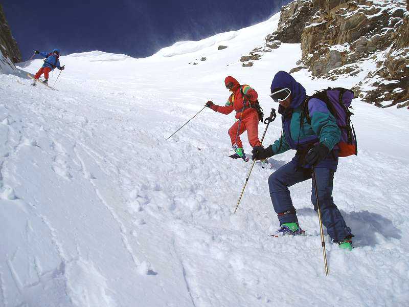 Descente de la Brche de Ruine