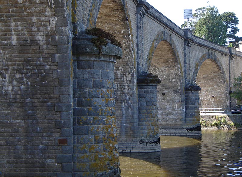 Piliers du viaduc de Chteaulin